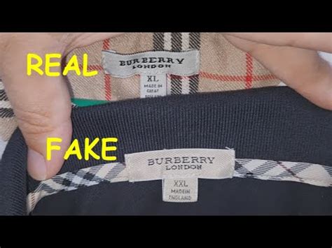 burberry original vs fake|genuine burberry label.